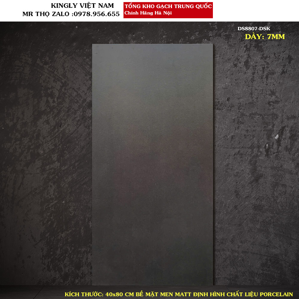 Gạch ốp tường 40x80 Trung Quốc DS8807